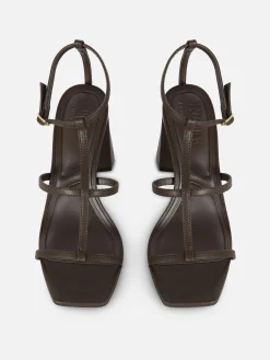 Sandales à Talon Carré Et Bride En T Rita Ora|Primark Online