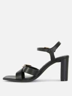 Sandales à Talons Et Brides Croisées|Primark New