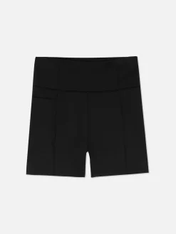Short De Yoga Taille Haute En Tissu Ultra-doux|Primark Outlet