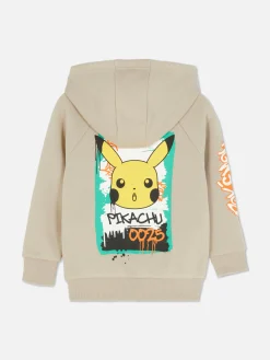 Sweat à Capuche à Motif Graffiti Pokémon Pikachu|Primark Discount