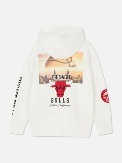 Sweat à Capuche Graphique NBA Chicago Bulls|Primark Clearance