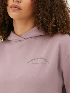 Sweat à Capuche Graphique à Coordonner|Primark Clearance