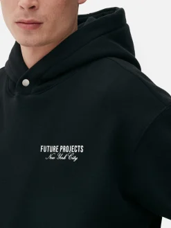 Sweat à Capuche Graphique Future Projects|Primark New