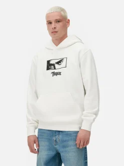 Sweat à Capuche Graphique Tupac|Primark Outlet