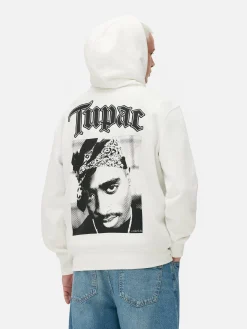 Sweat à Capuche Graphique Tupac|Primark Outlet