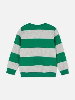 Sweat-shirt à Col Ras-du-cou Et Rayures Disney Mickey Mouse|Primark Online