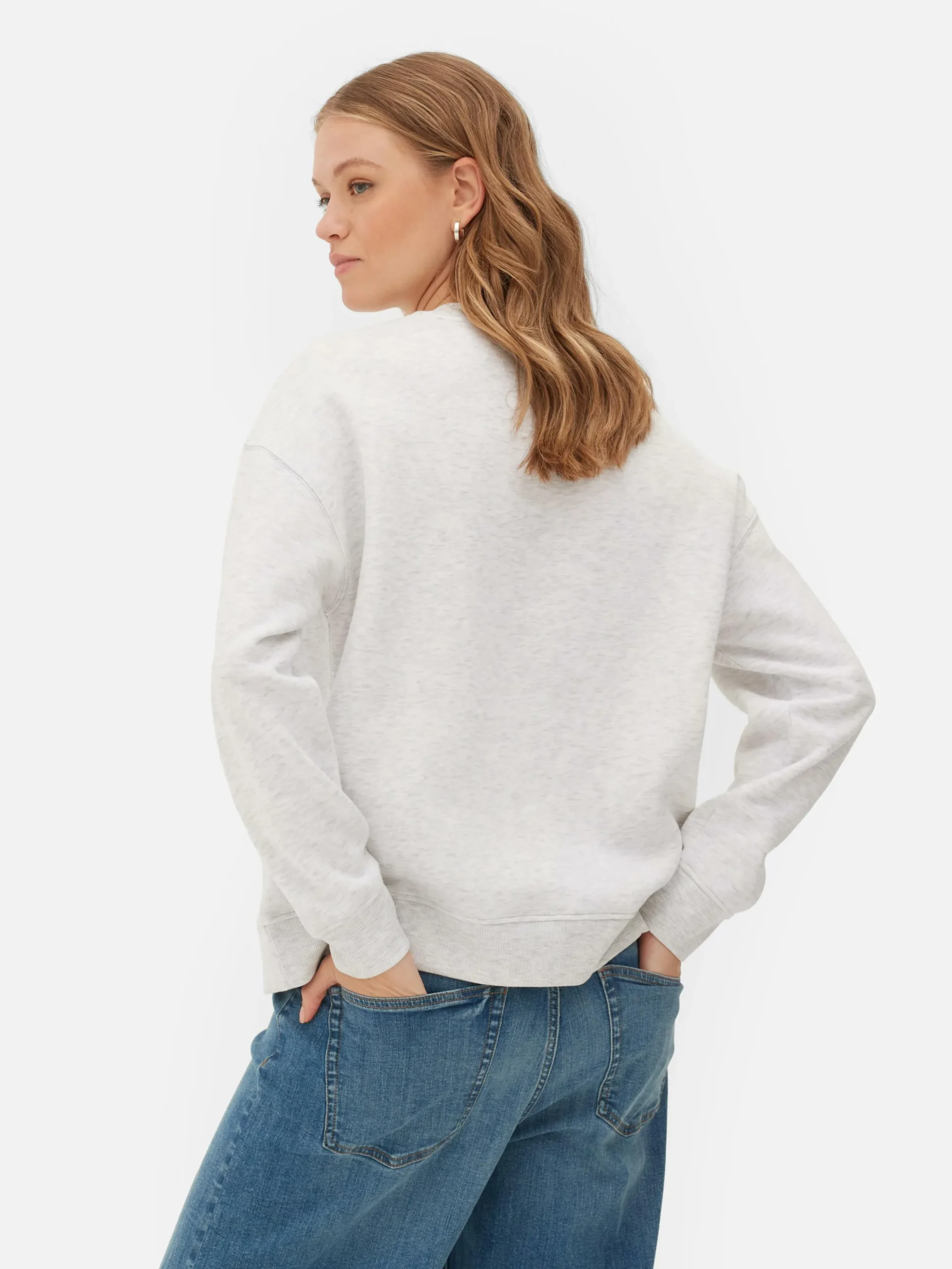 Sweat-shirt à Col Ras-du-cou Classique|Primark Best