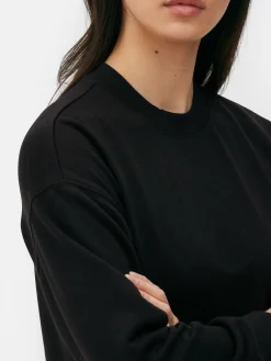 Sweat-shirt à Col Rond|Primark