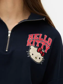 Sweat-shirt à Col Zippé Hello Kitty|Primark Online
