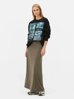 Sweat-shirt Claude Monet Le Bassin Aux Nymphéas|Primark Outlet