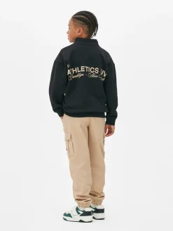 Sweat-shirt Graphique à Col Cheminée|Primark Hot