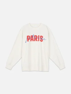 Sweat-shirt Graphique Paris|Primark Hot