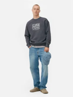 Sweat-shirt Nature Morte Au Crâne De Cézanne|Primark Hot