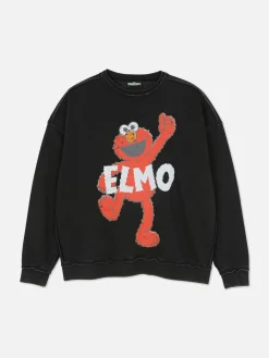 Sweat-shirt Oversize Graphique Sesame Street|Primark Outlet