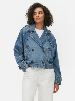 Trench Court En Denim|Primark Discount