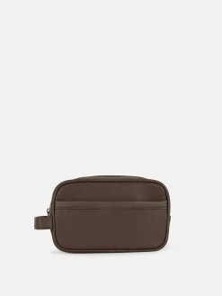 Trousse De Toilette En Simili Cuir|Primark Clearance