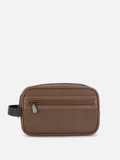 Trousse De Toilette En Simili Cuir|Primark Online