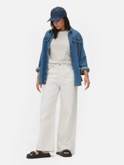 T-shirt à Col Ras-du-cou|Primark New