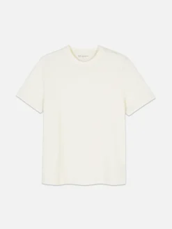 T-shirt à Col Ras-du-cou Coupe Regular|Primark Discount