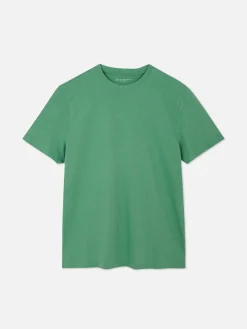 T-shirt à Col Ras-du-cou Coupe Regular|Primark Discount