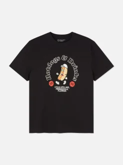 T-shirt à Imprimé Hot-dog|Primark Hot