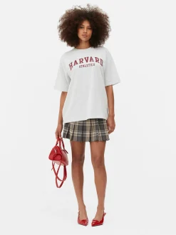 T-shirt à Manches Courtes Harvard|Primark Online