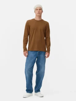 T-shirt à Manches Longues En Coton|Primark