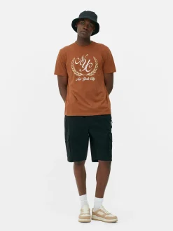 T-shirt à Motif Armoiries New York City|Primark