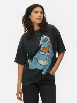 T-shirt 1, Rue Sésame Macaron Le Glouton|Primark New