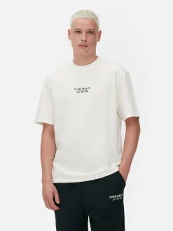 T-shirt Brodé Future Projects|Primark Hot