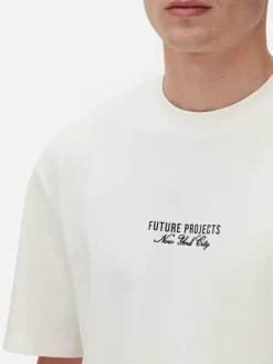 T-shirt Brodé Future Projects|Primark Hot