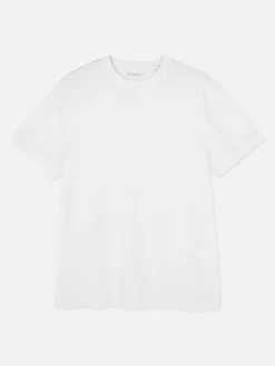 T-shirt Col Ras-du-cou Coupe Regular|Primark New