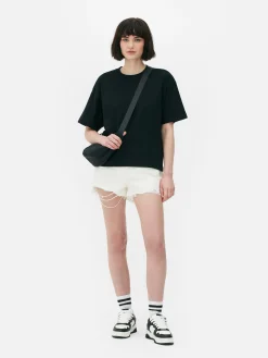 T-shirt Coupe Droite|Primark Clearance