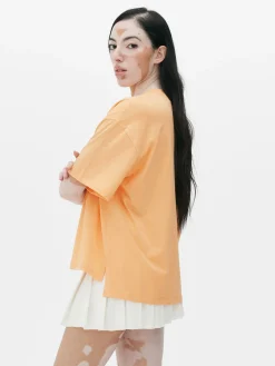 T-shirt Coupe Droite à Motif Graphique|Primark Online