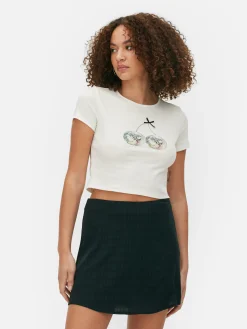 T-shirt Court Graphique|Primark Discount