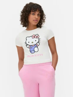 T-shirt Court Graphique Hello Kitty|Primark Clearance
