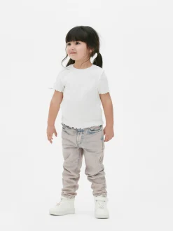 T-shirt Côtelé à Finition Festonnée à Coordonner|Primark