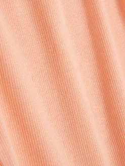 T-shirt Côtelé à Finition Festonnée à Coordonner|Primark Sale