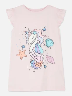 T-shirt De Nuit à Motif Hippocampe Licorne|Primark Online
