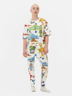 T-shirt De Nuit Graphique 1, Rue Sésame|Primark Best