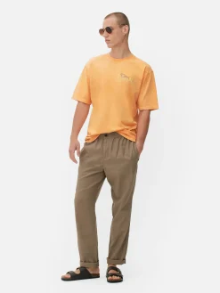 T-shirt Délavé Citrus Limonada|Primark Clearance