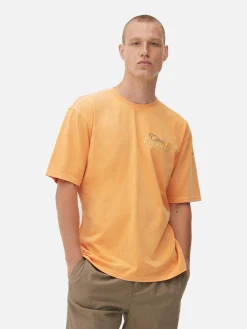 T-shirt Délavé Citrus Limonada|Primark Clearance