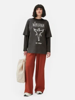 T-shirt Double épaisseur Nirvana|Primark