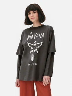 T-shirt Double épaisseur Nirvana|Primark