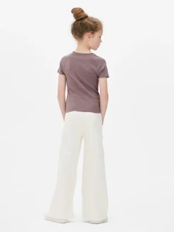 T-shirt Effet Délavé à Imprimé Papillons|Primark Clearance