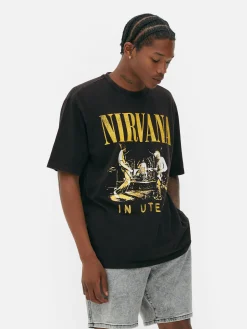 T-shirt Effet Délavé Nirvana|Primark Outlet