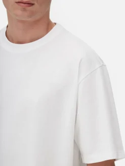 T-shirt En Coton à Coupe Décontractée|Primark Discount