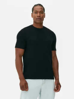 T-shirt En Maille Ottoman Côtelée|Primark Hot