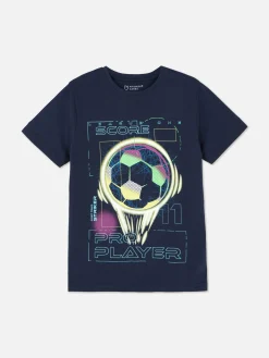 T-shirt Graphique à Manches Courtes|Primark