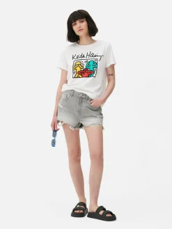 T-shirt Graphique Keith Haring|Primark Clearance